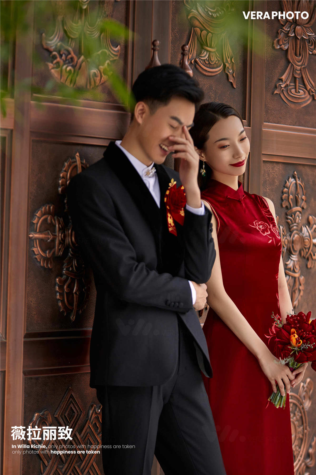 西安婚纱照-广仁寺旗袍